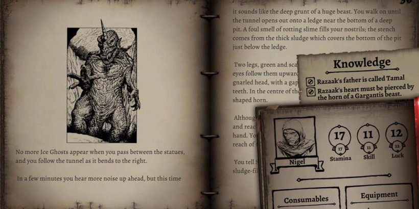 Fighting Fantasy Classics adds Crypt of the Sorcerer to its growing library, challenging you to take on a brutally unforgiving journey